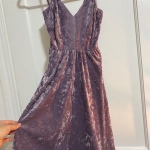 Velvet Mini Dress